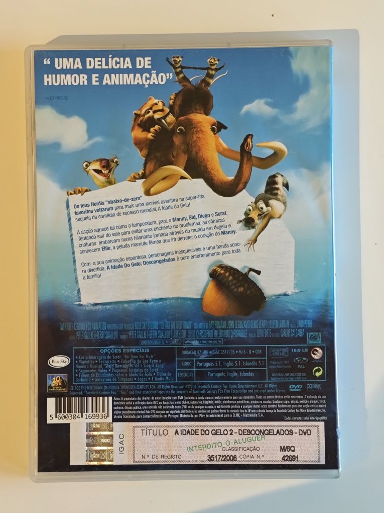Idade do Gelo 2 - Descongelados - DVD