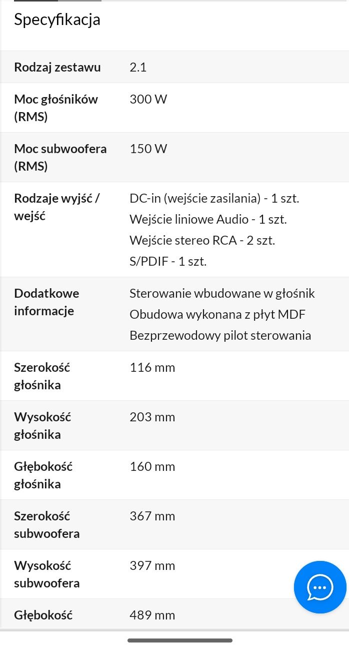 Zestaw Głośnikowy Edifier S730