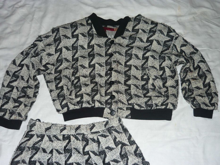 Magnifico fato saia e blusão - malha lá twide PARFOIS