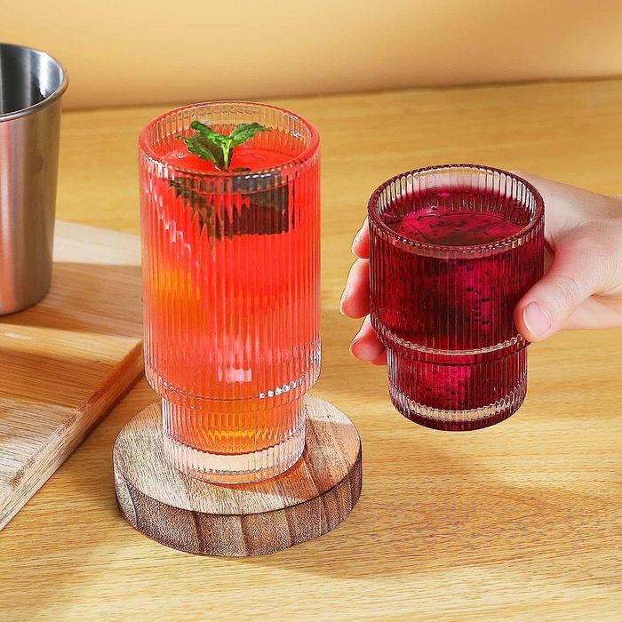 Nowy zestaw 6 szklanek / szklaneczki / literatki / 200ML / MUJUZE !