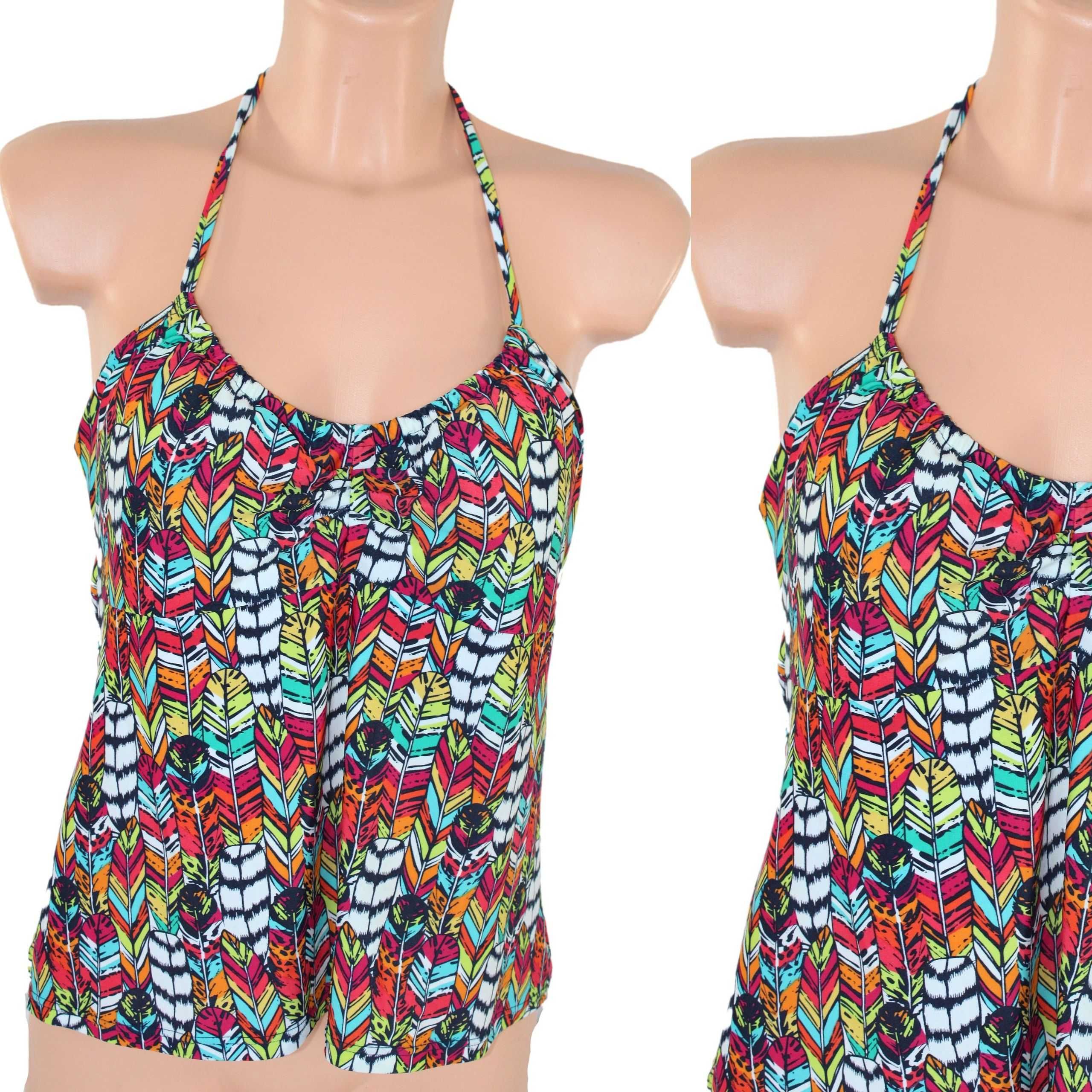 ac4 BEACHLIFE Góra Kostiumu Tankini Plaża 42 XL