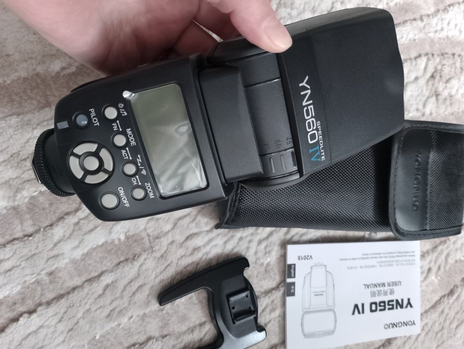 Нова Yongnuo YN-560 IV +два синхронізатора