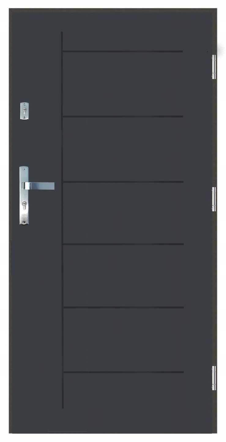 Drzwi wejściowe zew. 72 mm ST-41 "90" LEWE PRAWE 4 kolory Ud 1,3