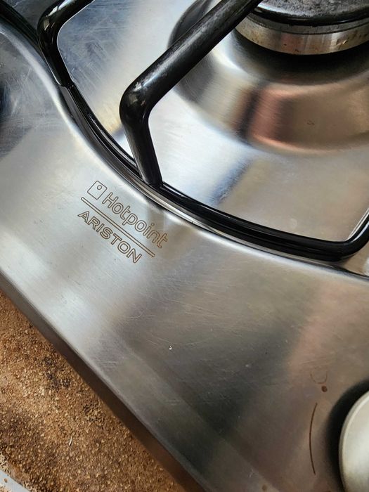 Placa Hotpoint Ariston Gás Natural PC 640 T X /HA 4 zonas