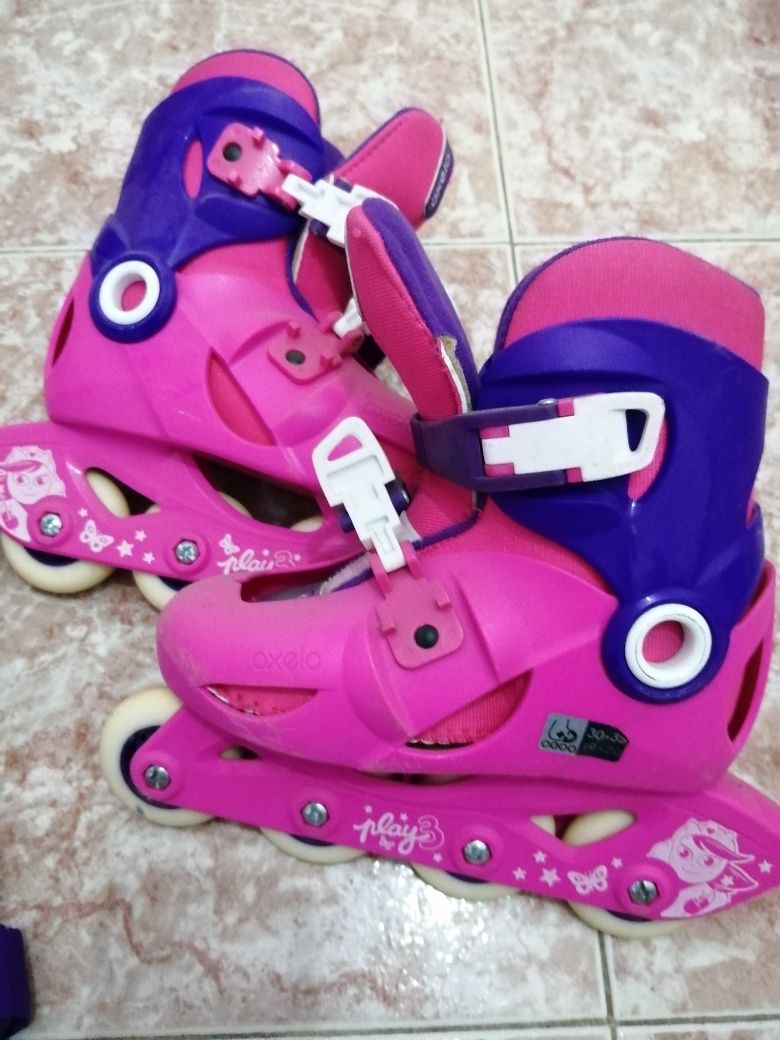 Patins e protecção