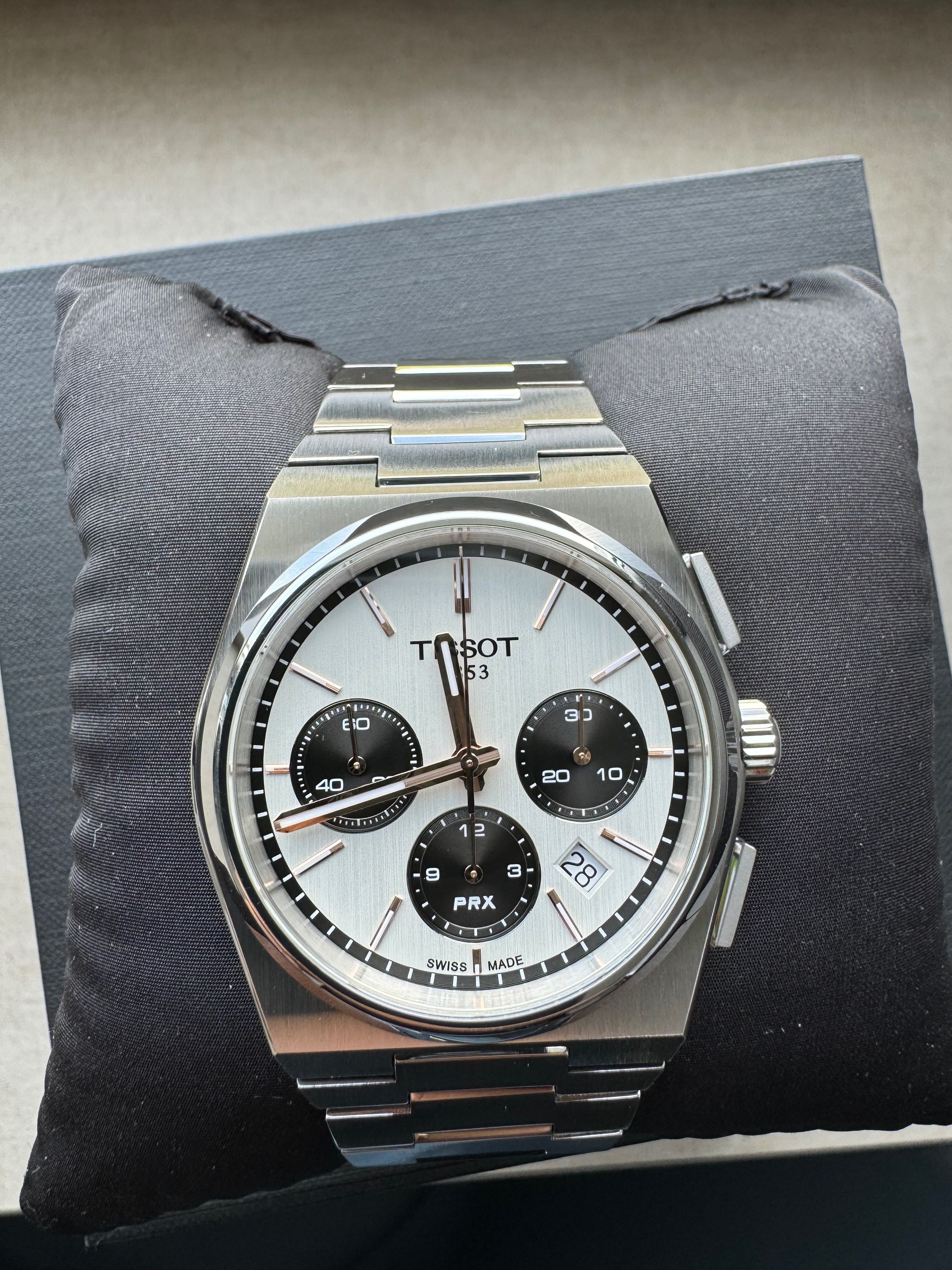 Zegarek Tissot PRX Chrono Panda