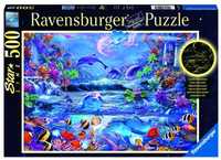 Puzzle 500 Świecące - Magiczny Świat, Ravensburger