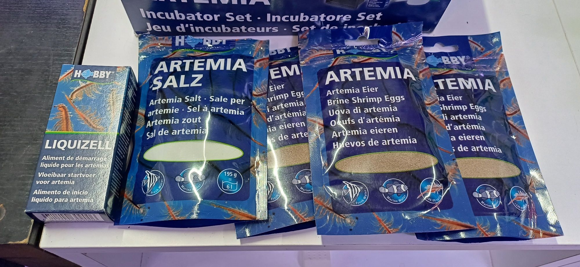 Artemia kit incubadora
