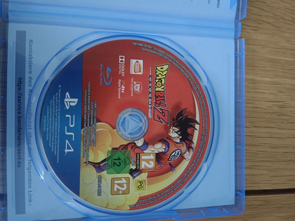 Dragon ball Z kakarot PS4