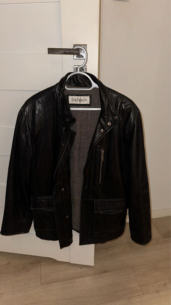 Balmain leather jacket