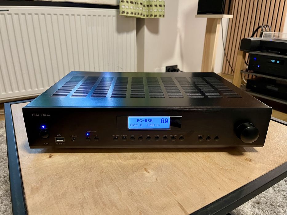 Rotel A14 MkI - wzmacniacz zintegrowany z DAC