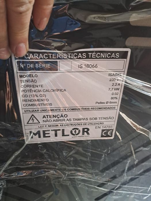 Salamandra pellets usada