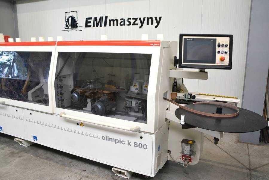 Okleiniarka SCM K800 - frezowanie wstępne