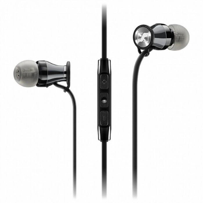 Навушники Sennheiser Momentum M2 IEi Black Сhrome. Нові