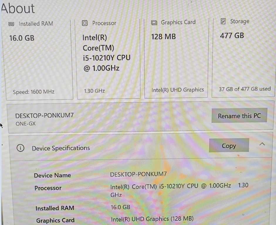 Micro Netbook Laptop ONE-GX1