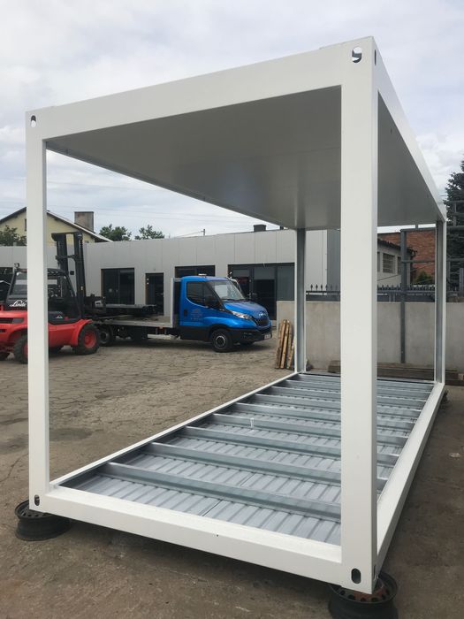 Rama kontener morskiego - producent - wymiary - skręcana - spawana