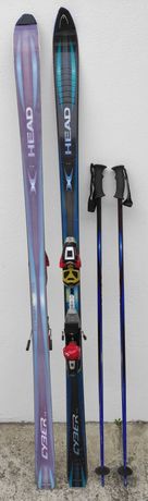 Ski Neve Head  180cm + bastoes