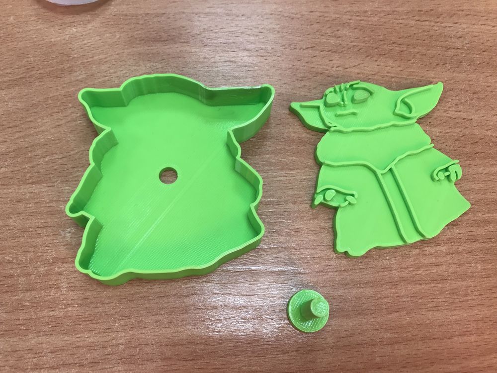 Forma do ciastek Monstre Cookies 8cm - YODA