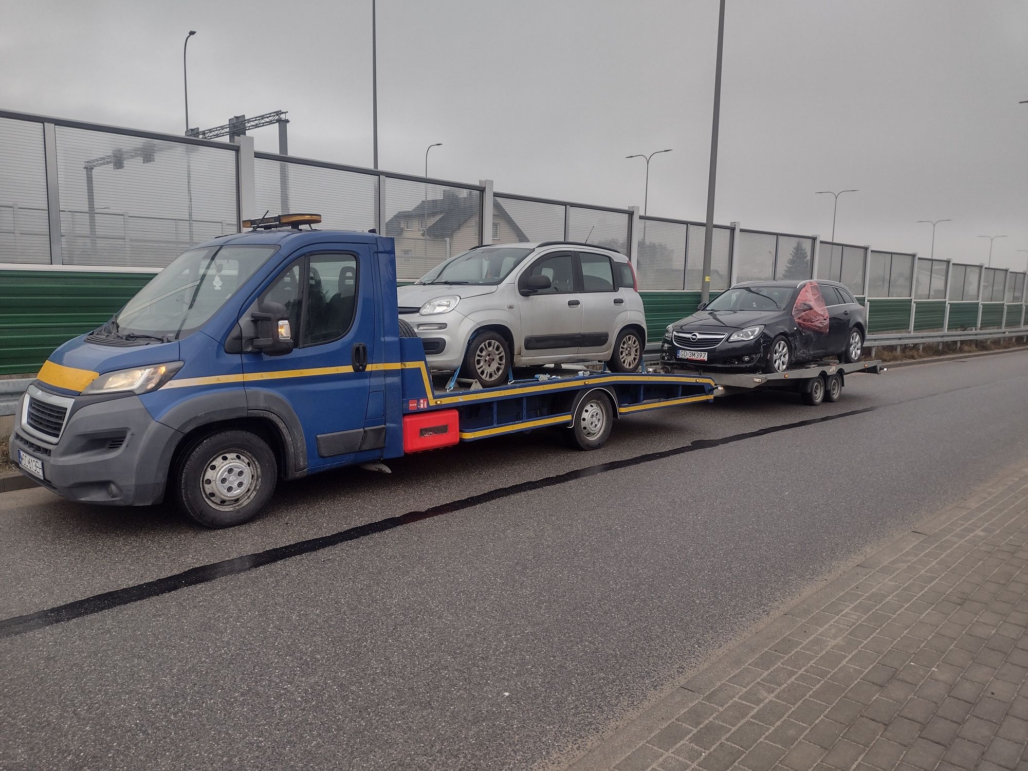 Pomoc Drogowa! Awaryjne odpalanie! Dowóz paliwa! Transport!