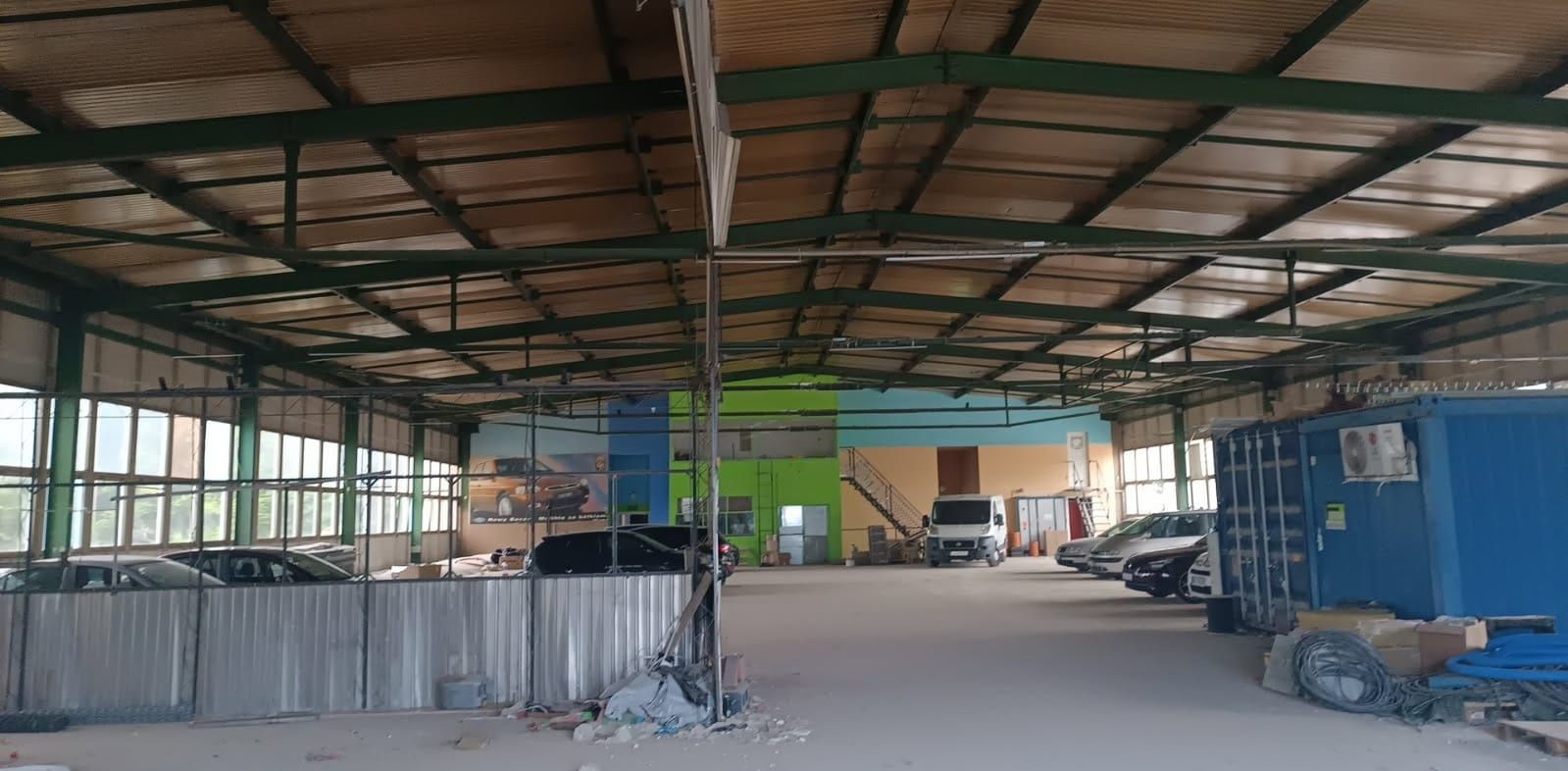 Konstrukcja stalowa Hali Magazynu lub Produkcyjna 24x56mb.
