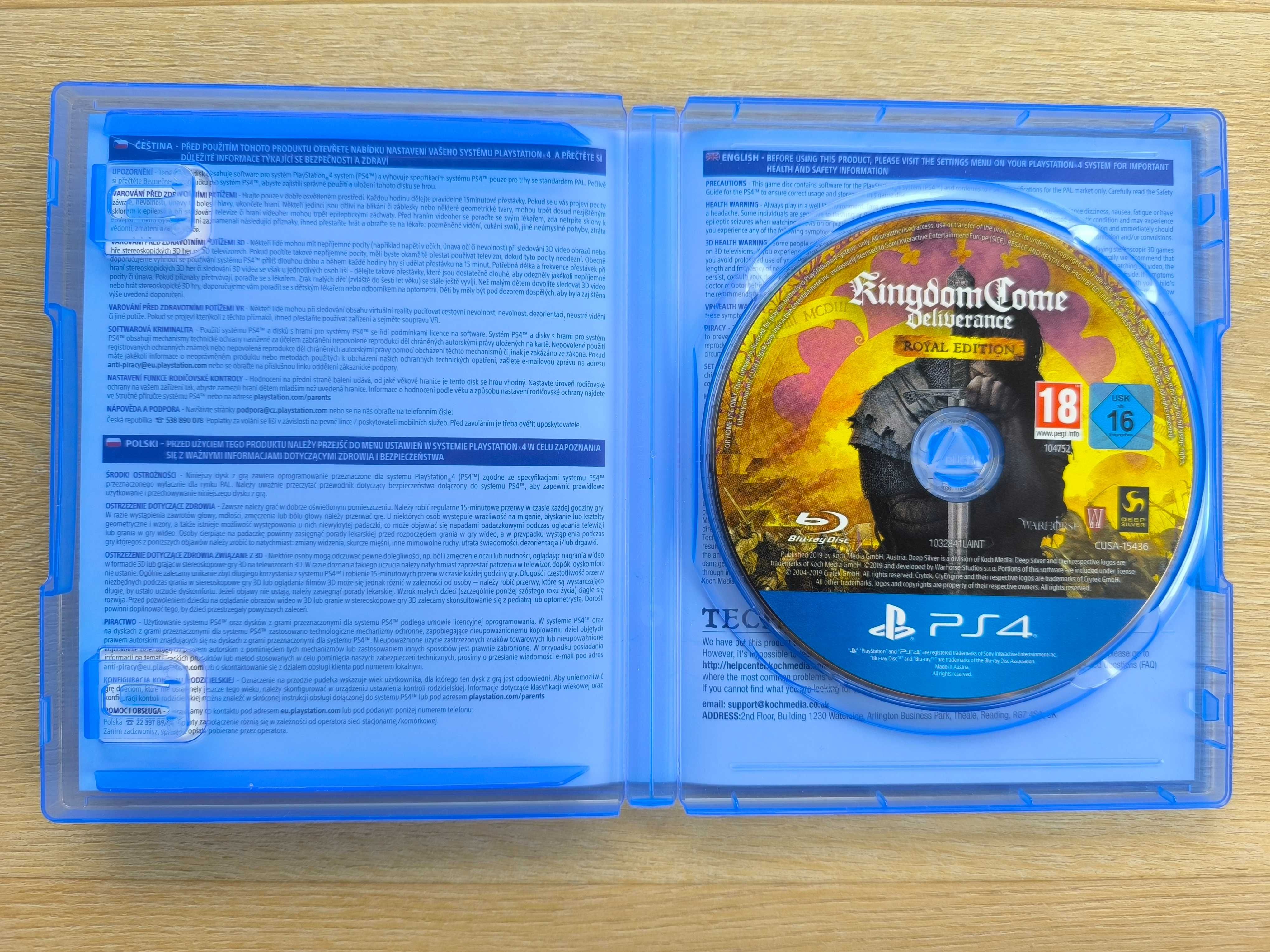 Kingdom Come Deliverance - Royal Edition [PS4] [PS5] (POLSKA WERSJA)