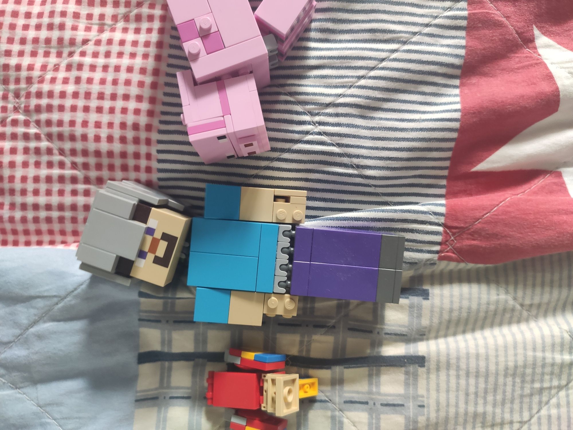 Lego minecraft duże figurki