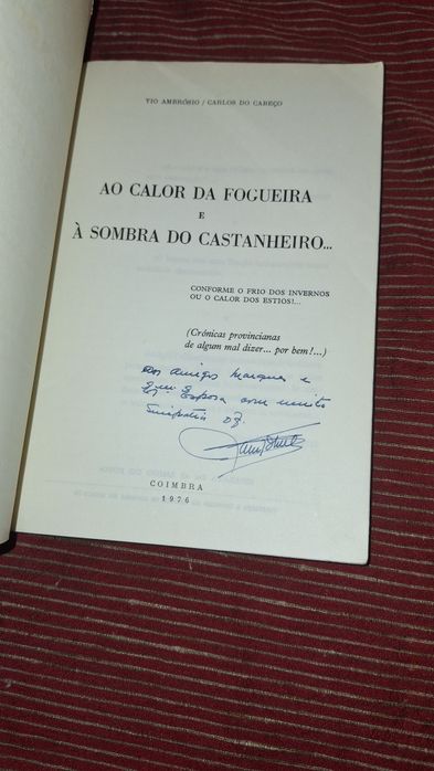 Ao calor da fogueira 1976 Coimbra Tio Ambrósio carlos cabeço