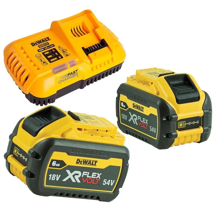 Akumulatory Li-Ion Dewalt 18 V 6 Ah + Ładowarka