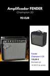 Amplificador Fender Champion 20
