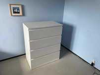 Komoda, 4 szuflady MALM