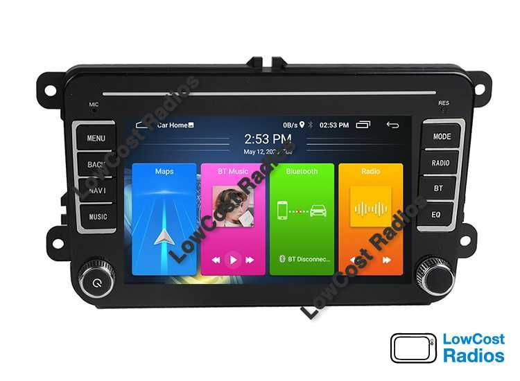 *LOUCURA 2024!!! Rádio GPS Bluetooth USB Canbus | VW • SKODA • SEAT