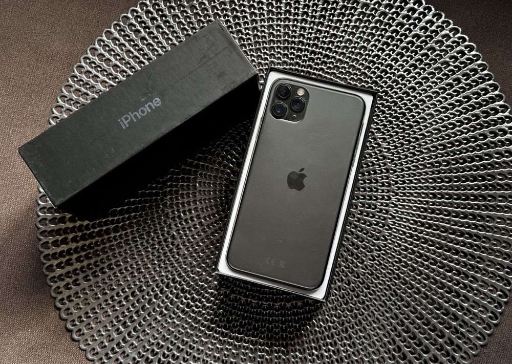 Айфон / iPhone 11 Pro Max 64GB Gray Neverlock + коробка + чехол