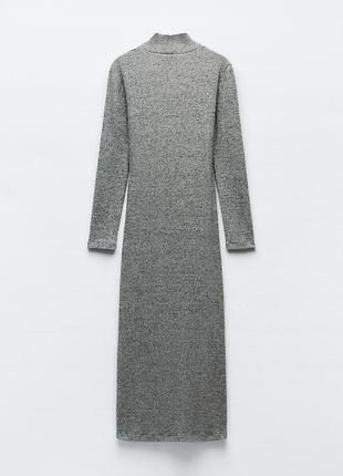 Неймовірна зимова сукня Zara, трикотаж розмір L