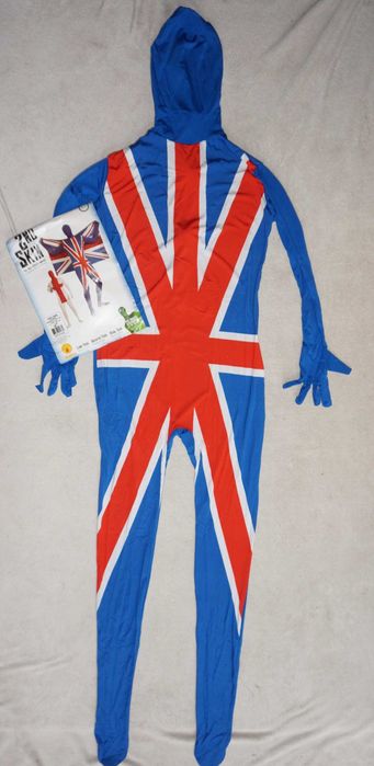 Kostium Flaga Brytyjska / Druga skóra Wielka Brytania rozmiar M