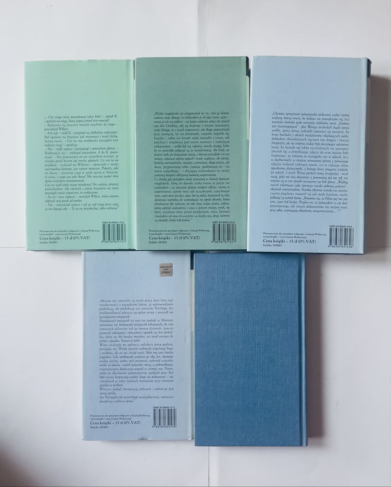 Zestaw 10 x literatura XX wieku Lolita Ja Klaudiusz Pożegnanie z Afryk