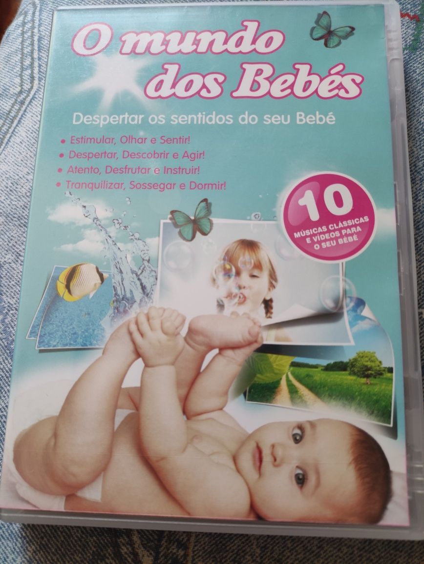 DVD "O Mundo dos Bebés" 10 músicas clássicas e vídeos para o seu bebé