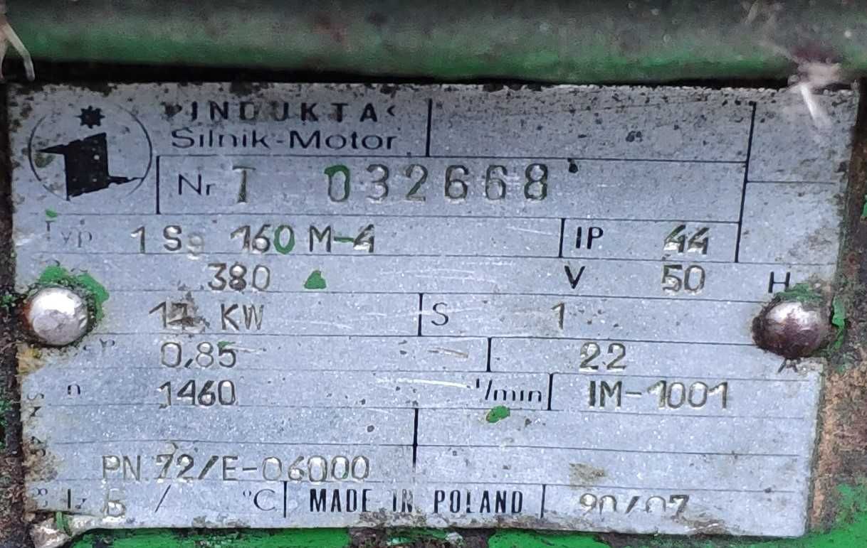 Silnik CELMA Indukta 11kW Sg 160 M-4 Piła do tarcicy