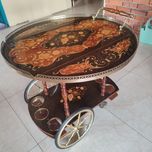 Stolik na torta wesela barowy drewniany