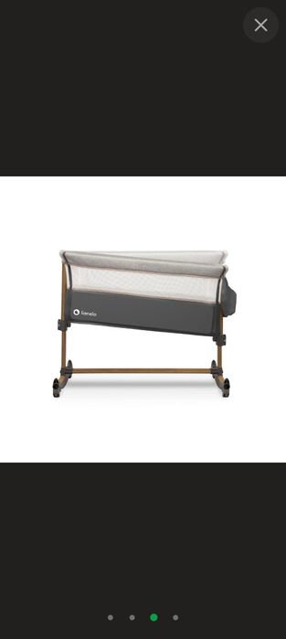 Ліжечко дитяче 3 в 1 Lionelo LEONIE GREY STONE