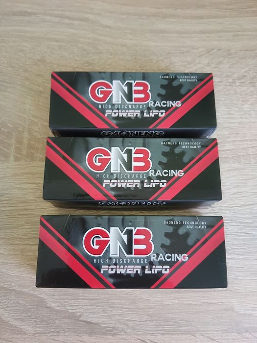 3 baterie GNB 2S 550MAh 7.6V LiHV