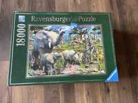 Puzzle 18000 Ravensburger Przy wodopoju