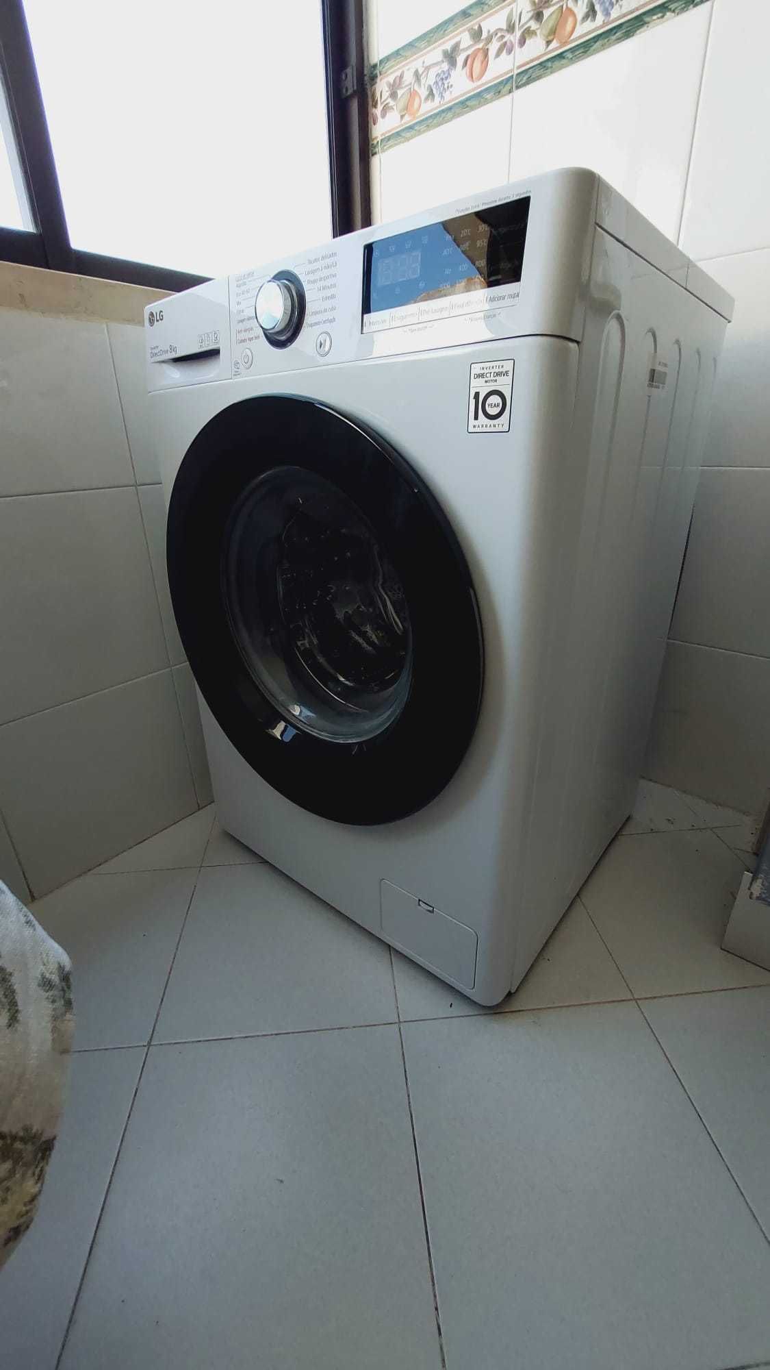 Máquina de Lavar Roupa LG 8 kg