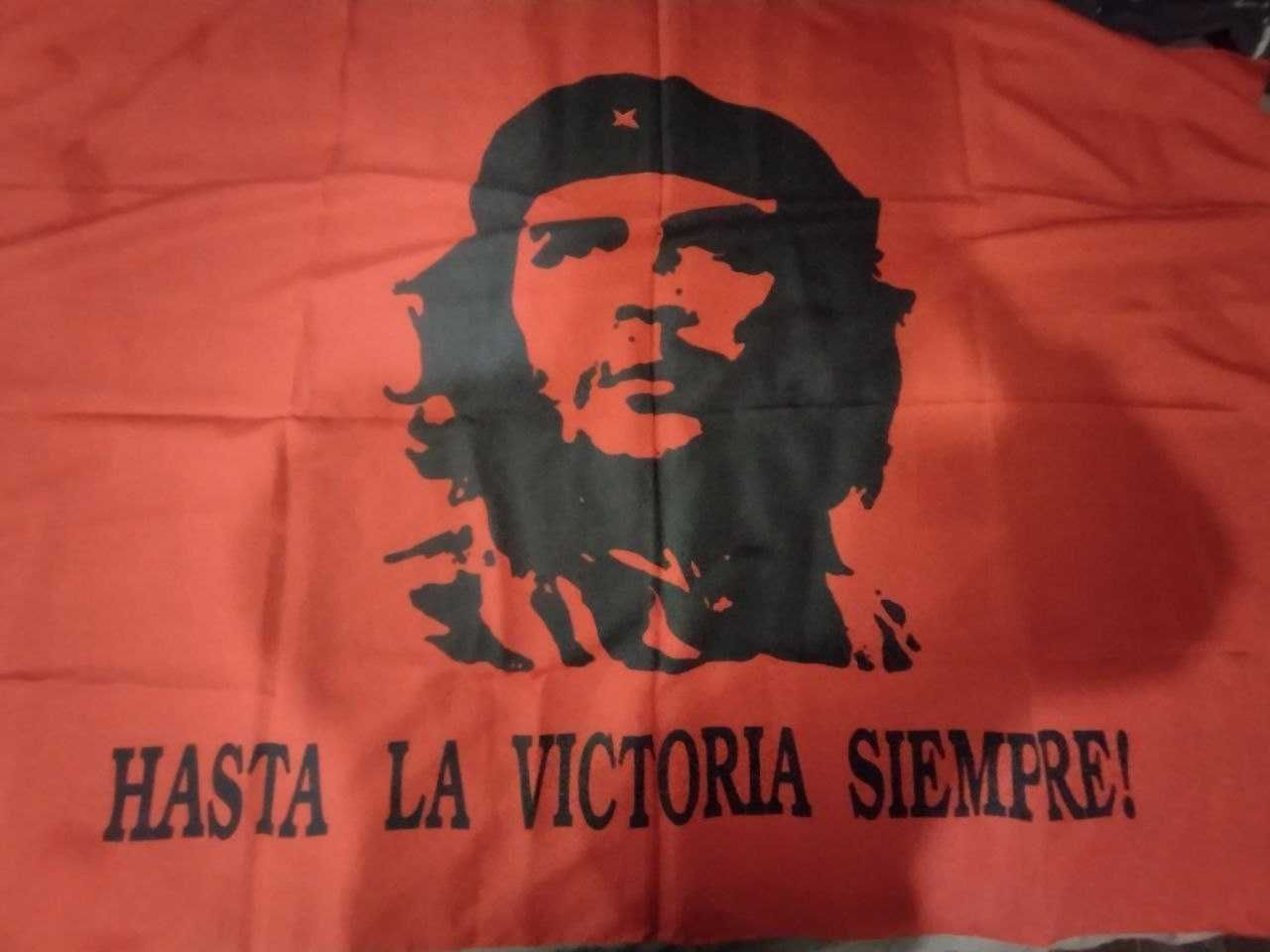 Великий плакат, панно, постер текстильний з Че Гевара
