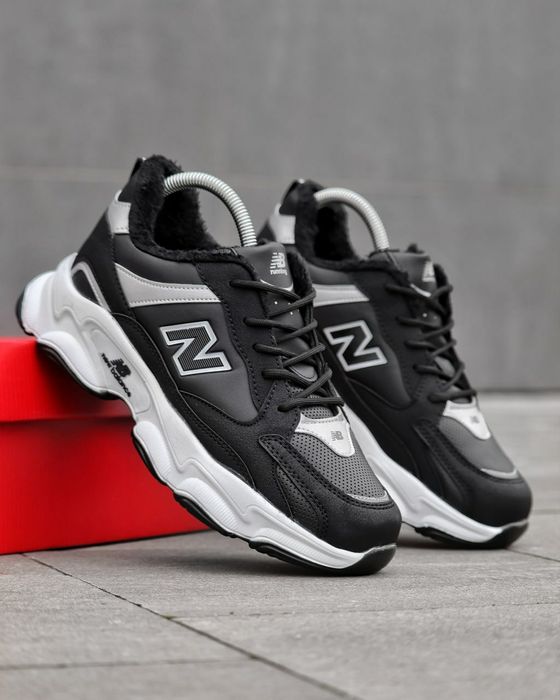 Чоловічі зимні кросівкі New Balance, зимове взуття, теплі, стильні