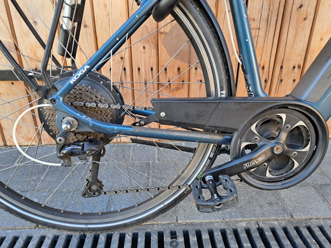 Rower Elektryczny KOGA E-TOUR Gazelle Deore bateria tuba w ramie M 50