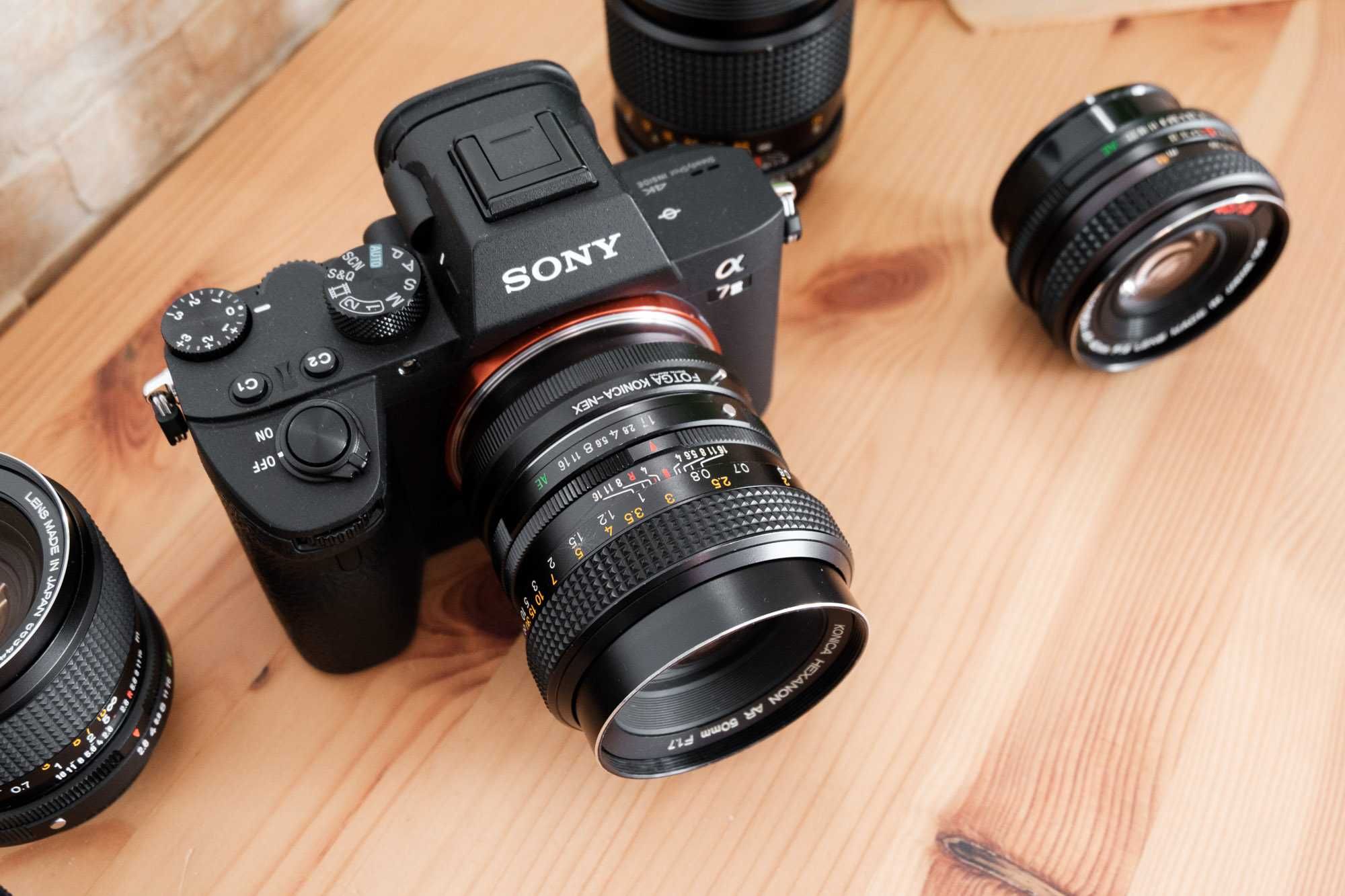 Konica AR 55mm Manual Macro Lens Sony E-Mount / Canon R-Mount