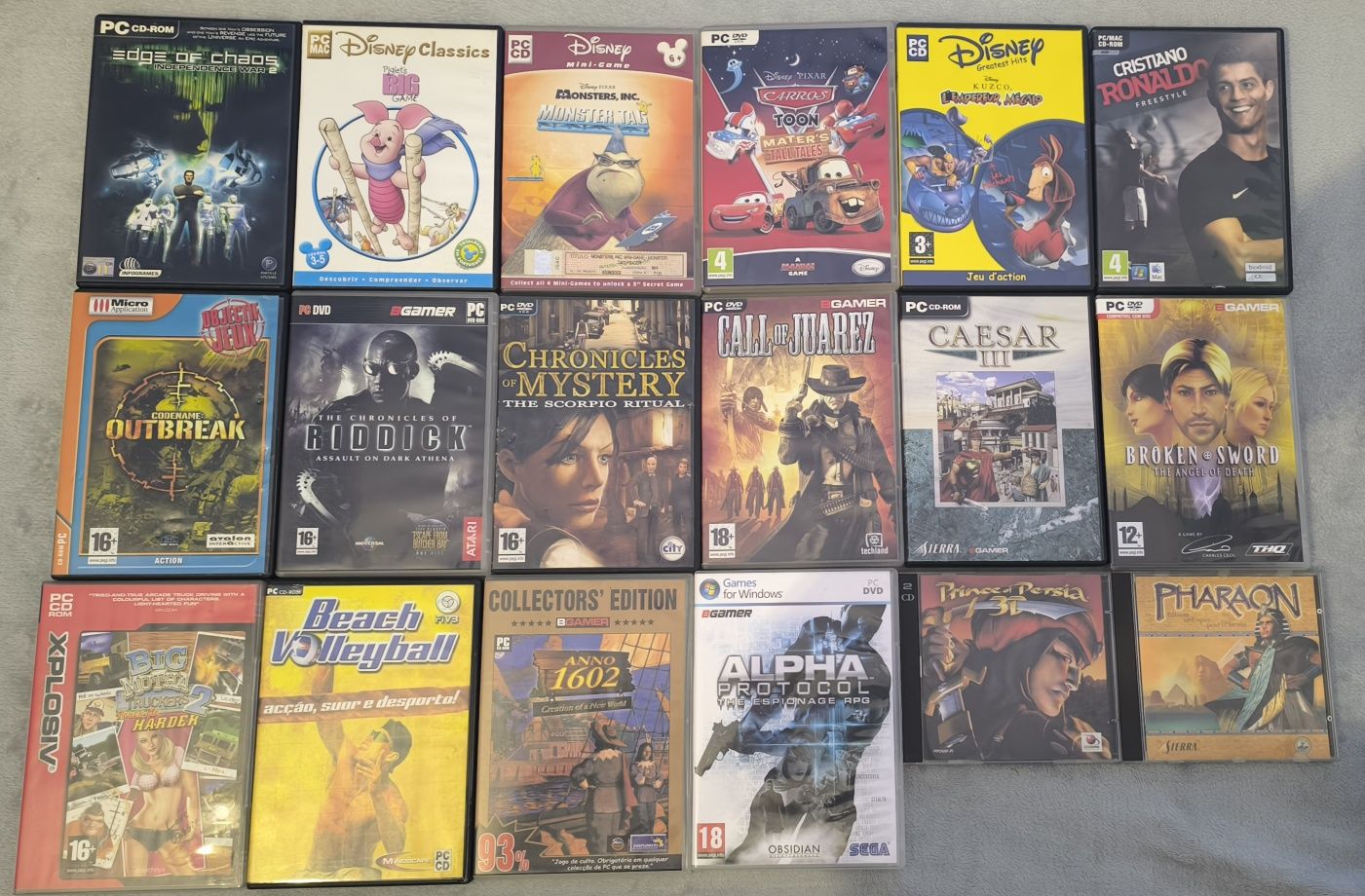 Pack jogos para PC