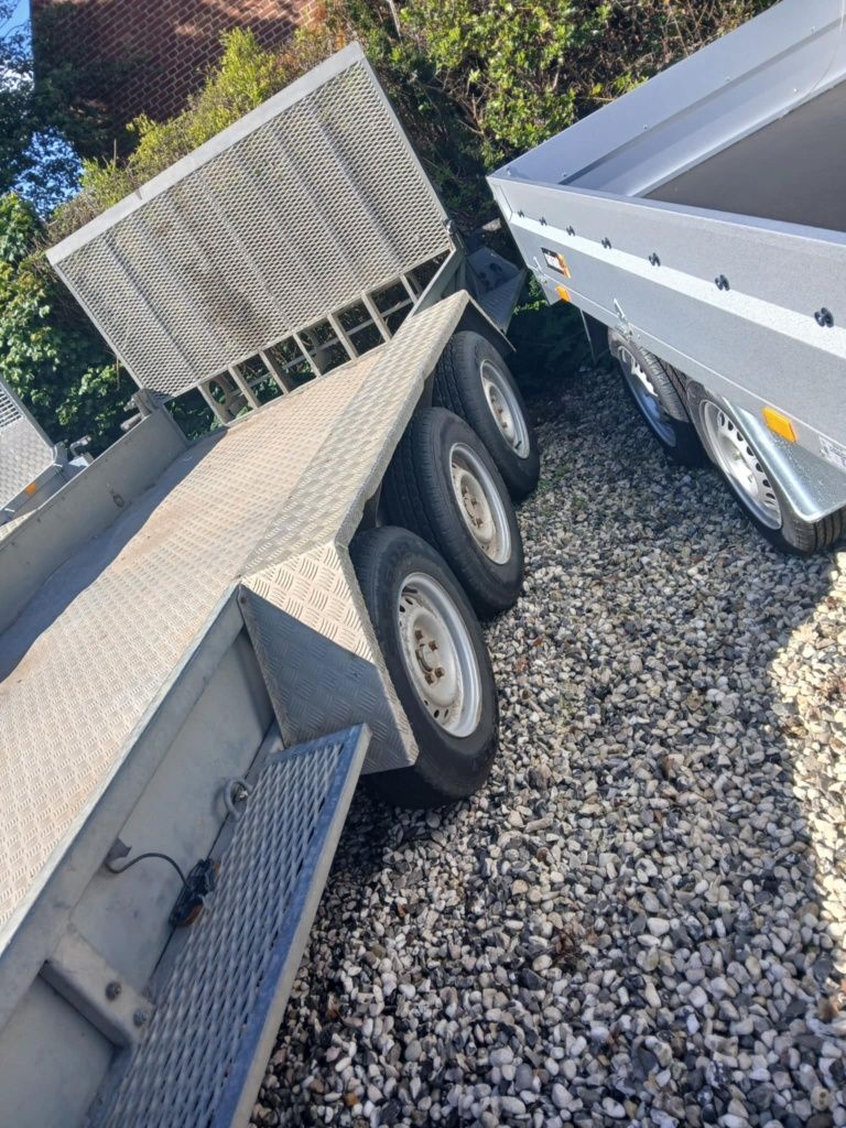 Przyczepa pod mini koparkę 3,5t dmc
