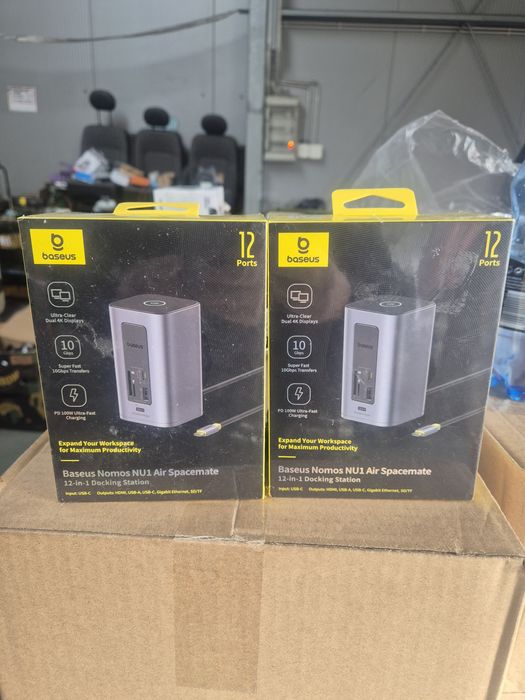 Baseus Nomus NU 1 Air Spacemate 12- in - 1  Docking Station Нові