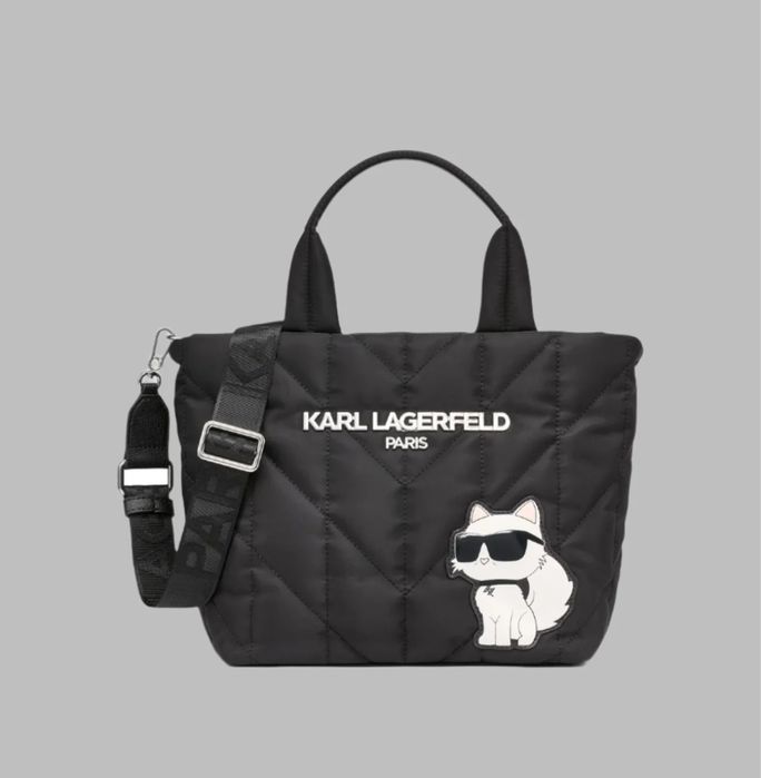 Сумка шопер Karl Lagerfeld чорна